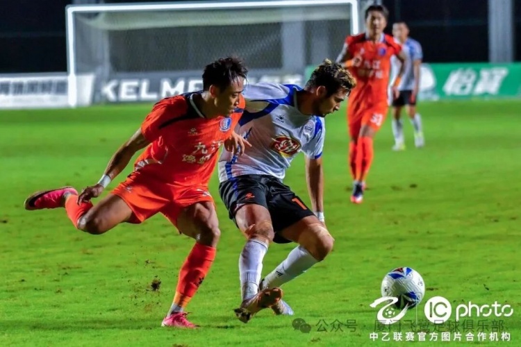 卢城河刘子铭破门 厦门飞鹭客场2-0终结6轮不胜